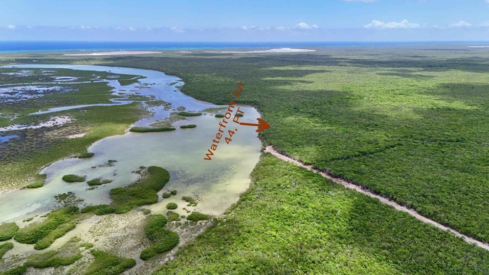 North Caicos 2-acre waterfront land for sale with Jolly Realty in Turks and Caicos